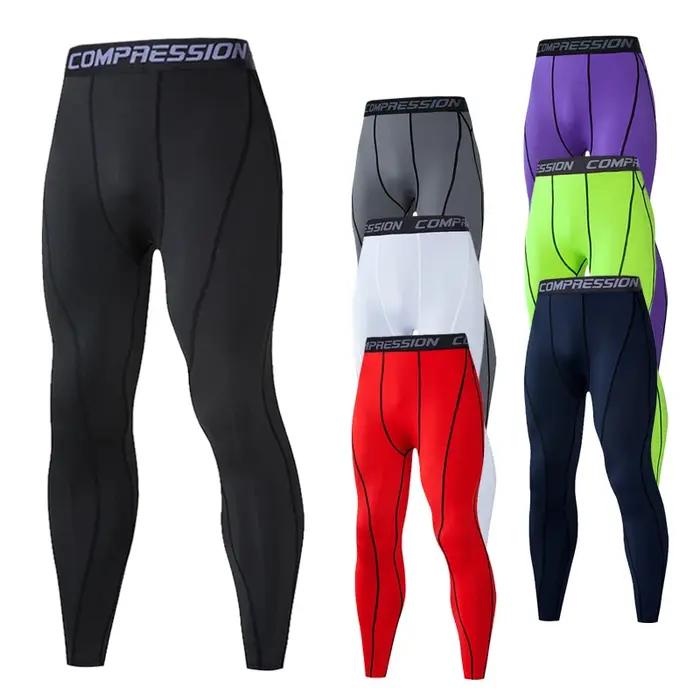 Pantalon de survêtement compression homme - Collant sport fitness course ajustement sec