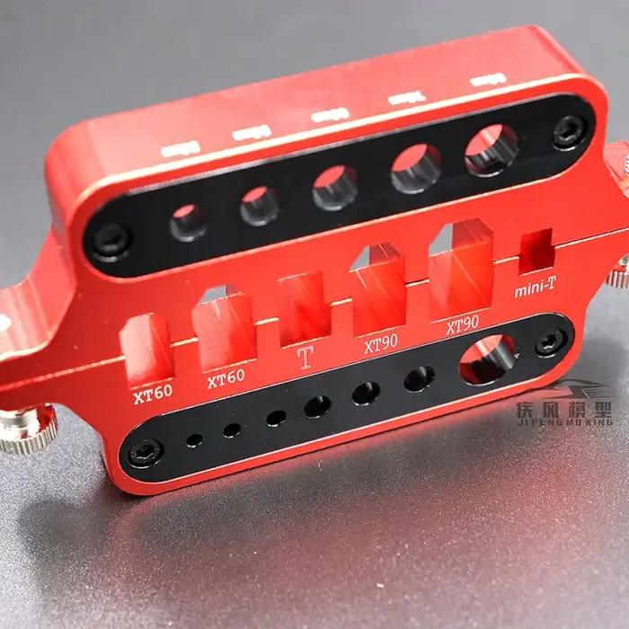 Mini porte-outil de soudage rouge en métal RC
