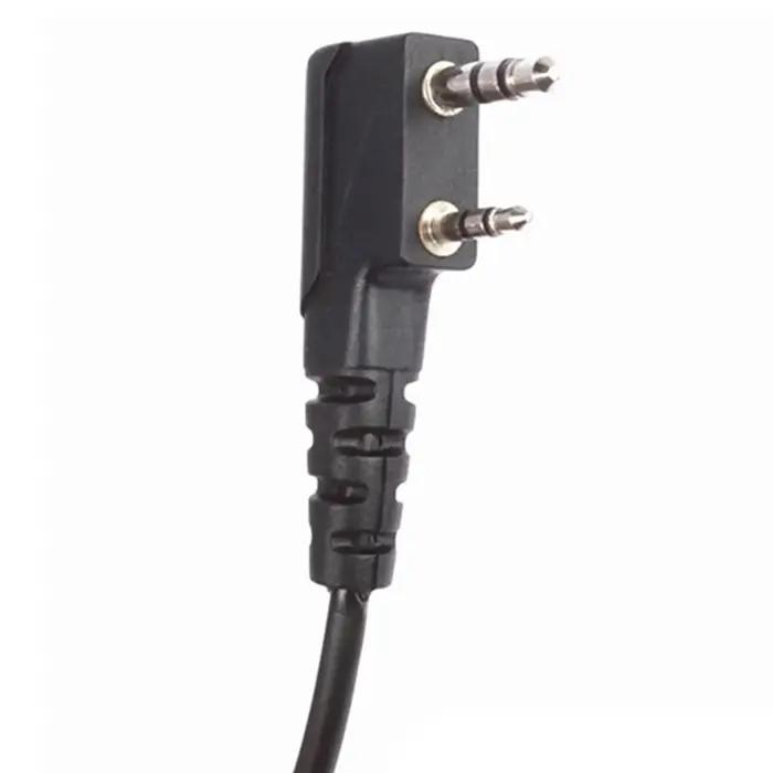 Écouteurs double PTT avec Microphone pour écouteurs transmetteur Baofeng BF-UV5R UV82 UV82L UV-89, c