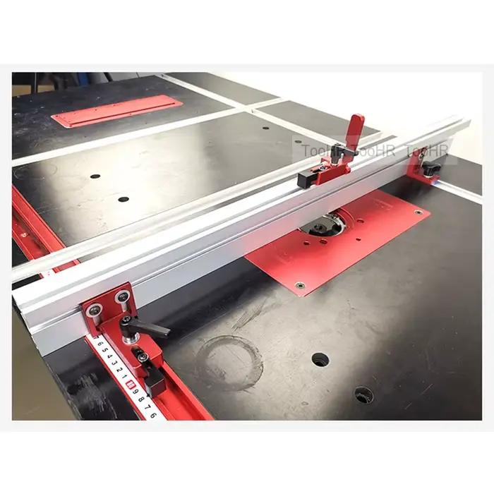 19/30/45/75Type alliage d'aluminium t-bande fente onglet piste gabarit mitre barre curseur Table sci
