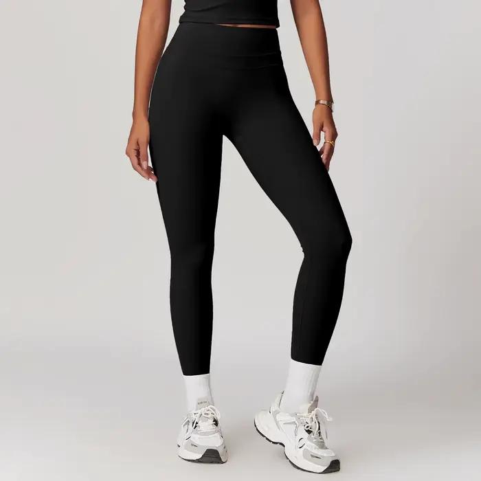 JUREN-Pantalon de yoga respirant pour femme, leggings de fitness, pantalon de course et de cyclisme,