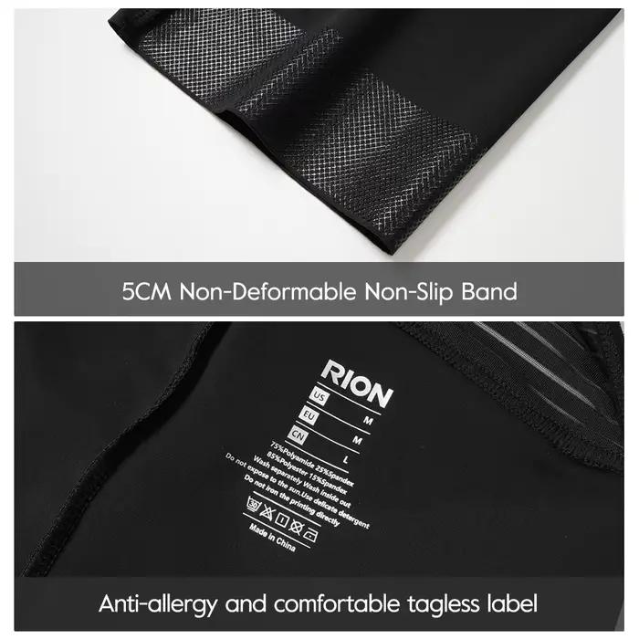 RION-Cuissard à bretelles de cyclisme pour homme, vêtements VTT, collants de vélo de descente, route