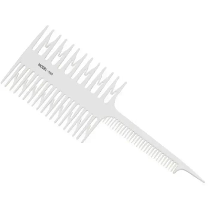 Peigne à cheveux teinture des cheveux mettre en évidence brosse à cheveux os de poisson queue de Rat