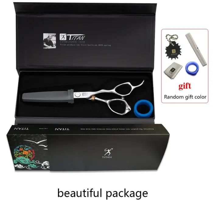 TITAN ciseaux à cheveux vg10 acier, ciseaux tranchants faits à la main ciseaux de coupe ciseaux de c