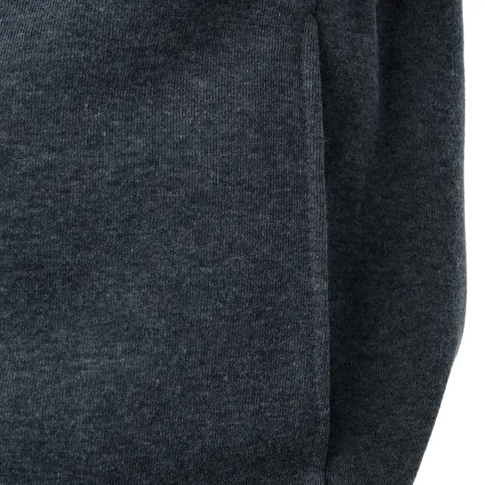 Haut à capuche de couleur unie pour hommes, manches longues, fermeture éclair latérale, automne et h
