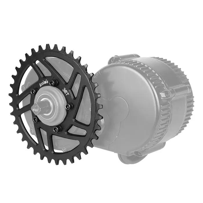 36T pignon de plateau BAFANG moteur roue à chaîne pour BBS01 BBS01B BBS02 BBS02B 250W 350W 500W 750W