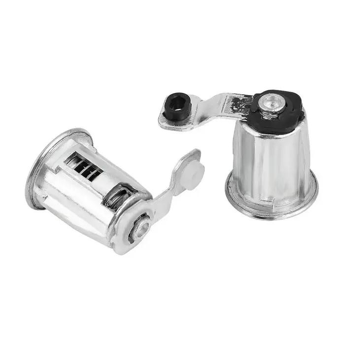 Jeu de cylindres de serrure de porte à baril 9170G3 252522, avec 2 clés, pour Peugeot et citroën Par