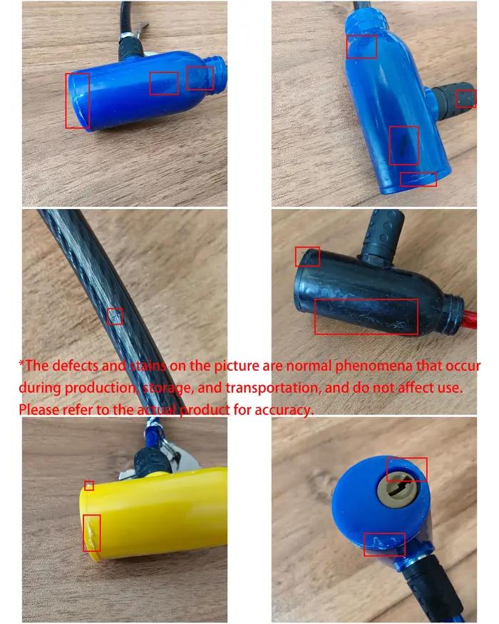 Serrure de vélo câble en acier avec deux clés pour scooters électriques et autres véhicules de déplacement sécurité extérieure occasions spéciales