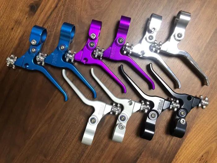Poignée de frein à disque levier pince tissu de frein pour vélo VTT et route réglage précis