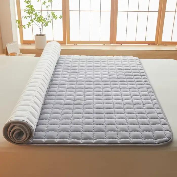 Matelas imperméables 100%, ultra-fin et pliable, en coton, pour chambre à coucher, Tatami, hôtel, si