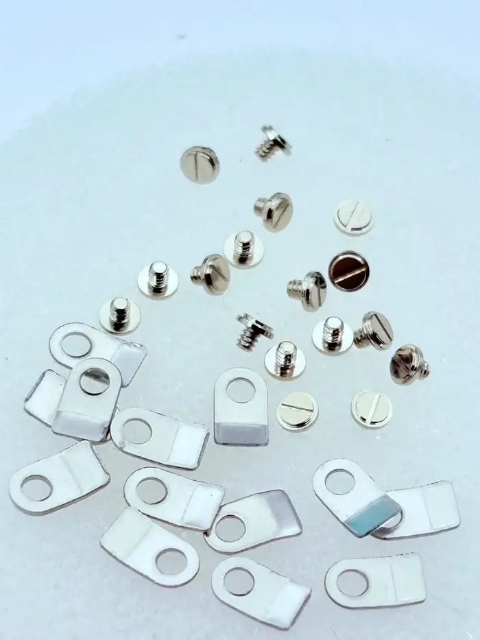Accessoires de réparation de montres Pièce de fixation 2836 2834 Pièce de machine fixe 2824 Vis de machine fixe Plaque de pression du mouvement Pour réparation de montres Occasions spéciales