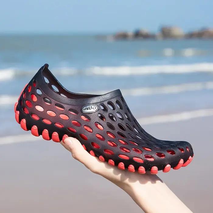 Sandales de plage unisexes pour hommes et femmes, pantoufles de loisirs de voyage, chaussures de pat