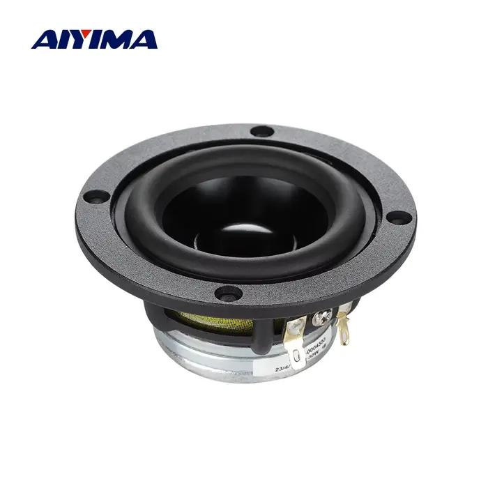 AIYIMA-Haut-parleur audio à gamme complète, 4 pouces, 4 Ohm, 30W, IPX7, étanche, cadre en aluminium,