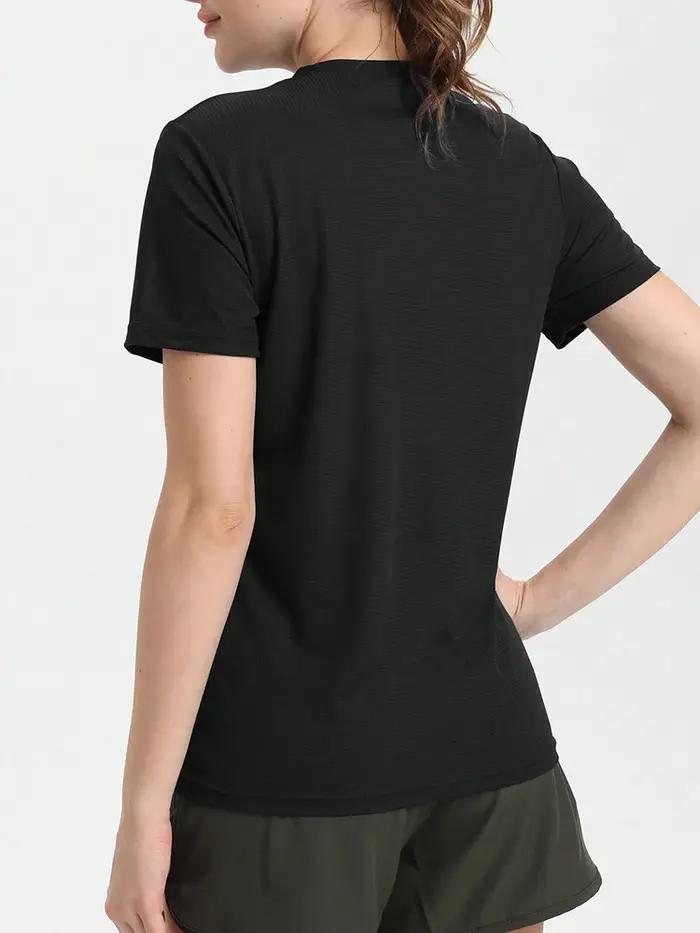 T-Shirt de Sport ultraléger à séchage rapide pour femmes, couleur unie, léger et respirant, chemise