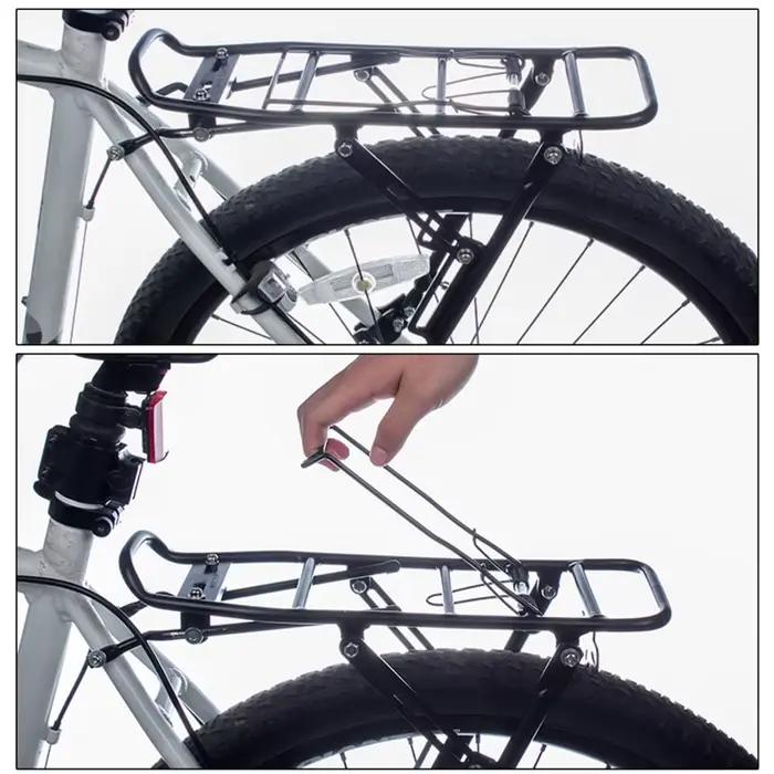 Porte-bagages arrière pour vélo