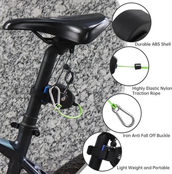 Remorque de vélo extensible système élastique pour vélos de montagne route électriques transport enfant sécurité confort famille aventures sorties balades randonnées