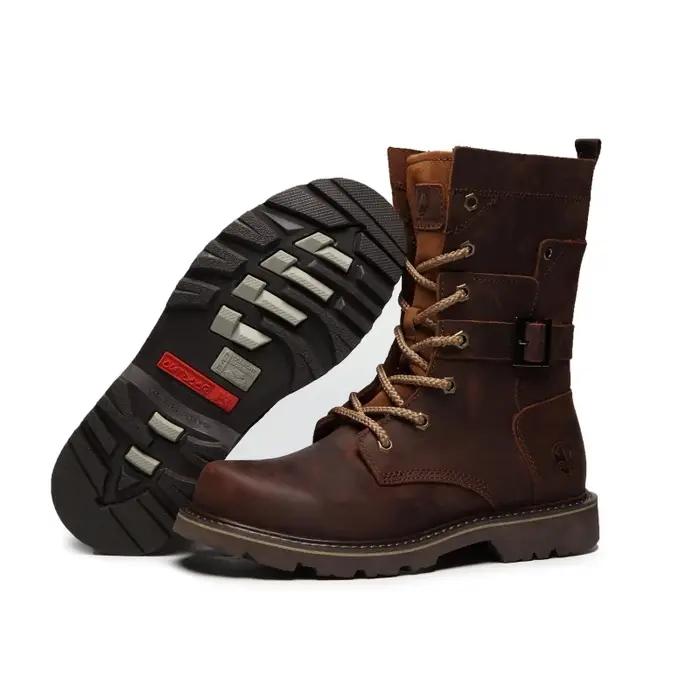 Bottes de randonnée en cuir pour hommes