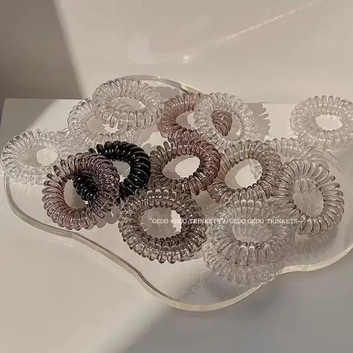 Corde de tête haute élastique pour queue de cheval féminine élégante pour événements formels et coiffures sophistiquées