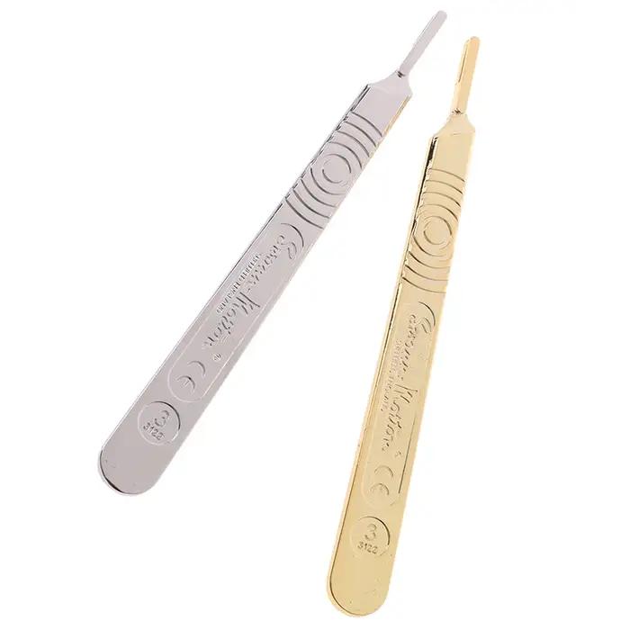 Outils à main de gravure de poignée de scalpel, lame adaptée, générateurs en acier inoxydable, génér