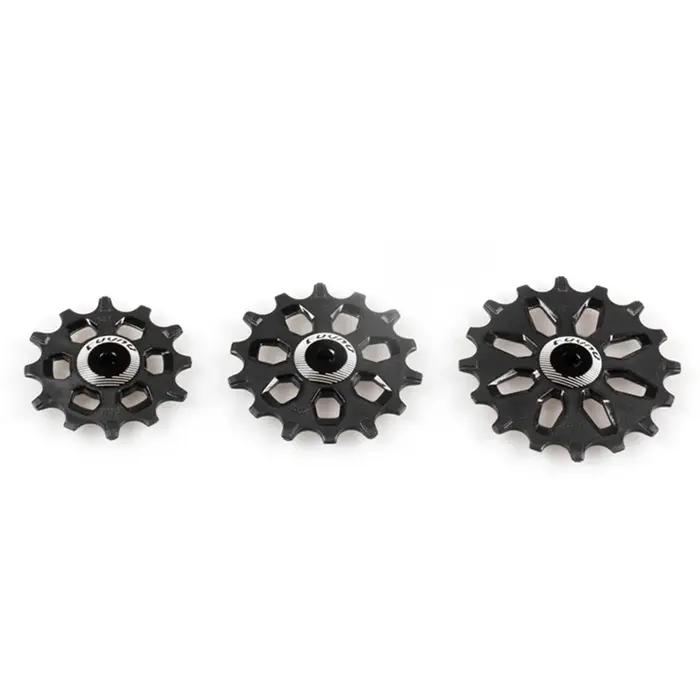 FOVNO – jeu de poulies de dérailleur arrière 12T 14T 16T, Support de roue à dents larges et étroites