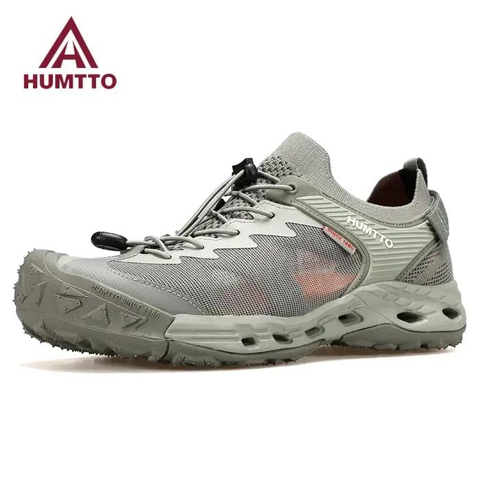 HUMTTO-Chaussures de Randonnée Aquatique pour Homme, Baskets Respirantes, Sandales de Plage en Plein