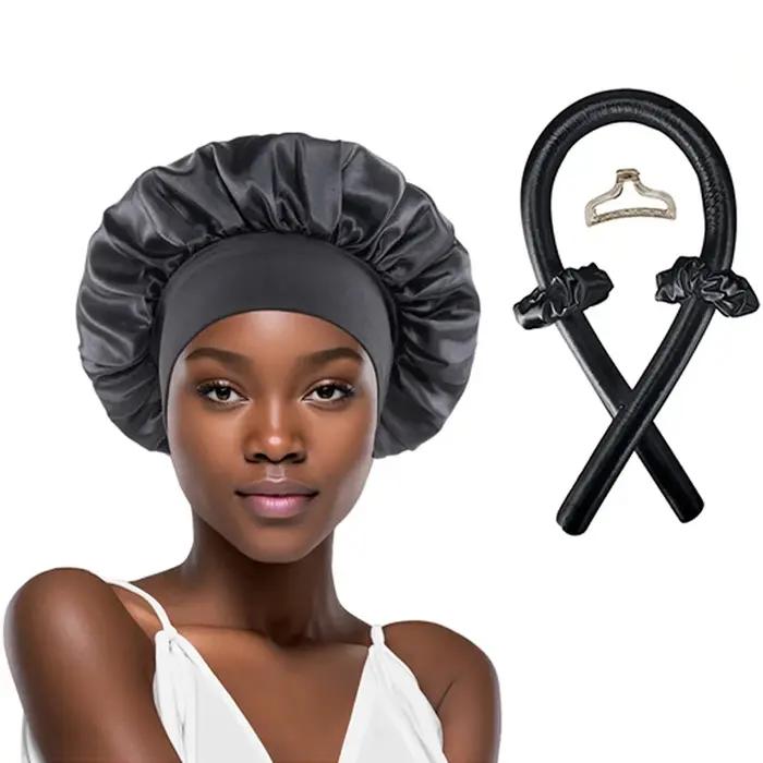 Ensemble de bonnets de couchage en Satin