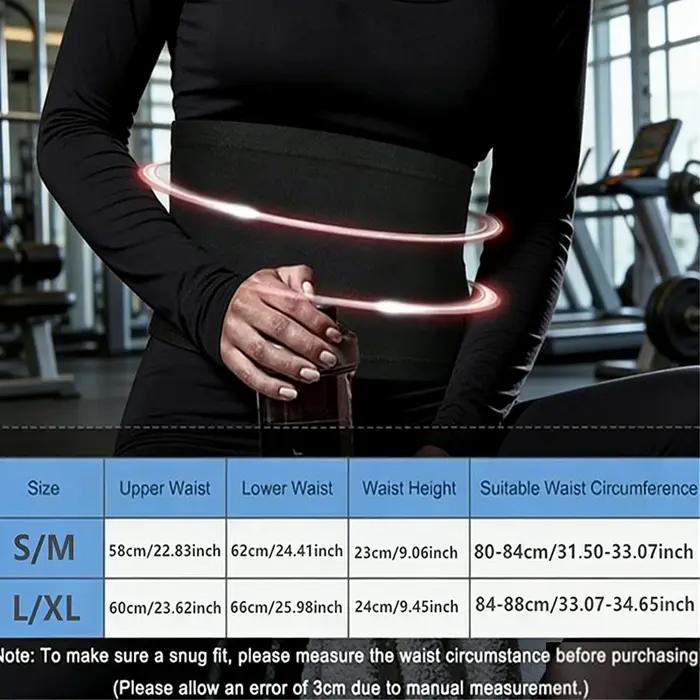 Bandeau de Sauna unisexe modelant - Brûleur de graisses abdominales pour perte de poids rapide