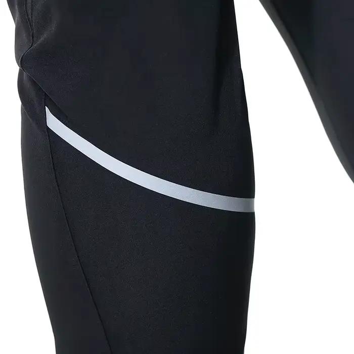 Pantalon de course réfléchissant homme - Fermeture éclair pour jogging, entraînement et gymnastique sportive