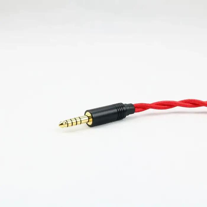 XINHS-Câble coaxial hybride Hi-Fi K05, argent pur 4N, cuivre pur 7N, 2 brins, câble de téléphone de