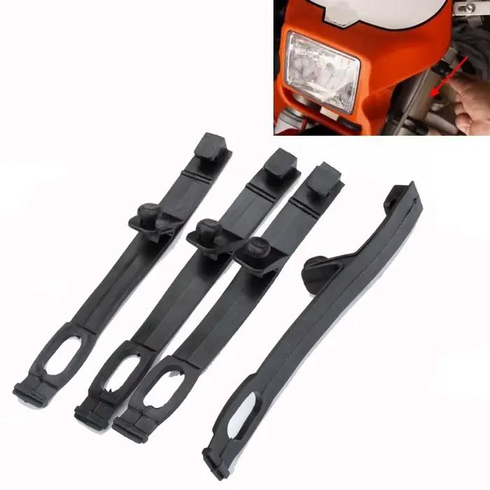 Sangles en caoutchouc pour carénage de phare de moto, 4 pièces, supports de fixation de phare de mot