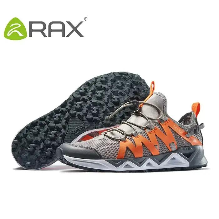 Rax-Chaussures de pêche respirantes à séchage rapide pour hommes et femmes, chaussures d'eau anti-al