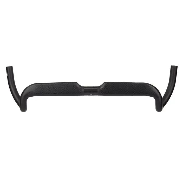 Guidon en carbone mat 37 Degrees Drop 80mm pour gravel et vélos de route avec câblage intégré grande ouverture confortable pour pilotes expérience conduite précise