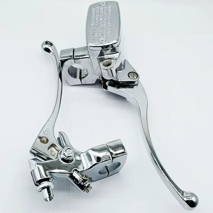 Maître-cylindre de levier d'embrayage de frein hydraulique pour galvanoplastie de 25MM adapté à Hond