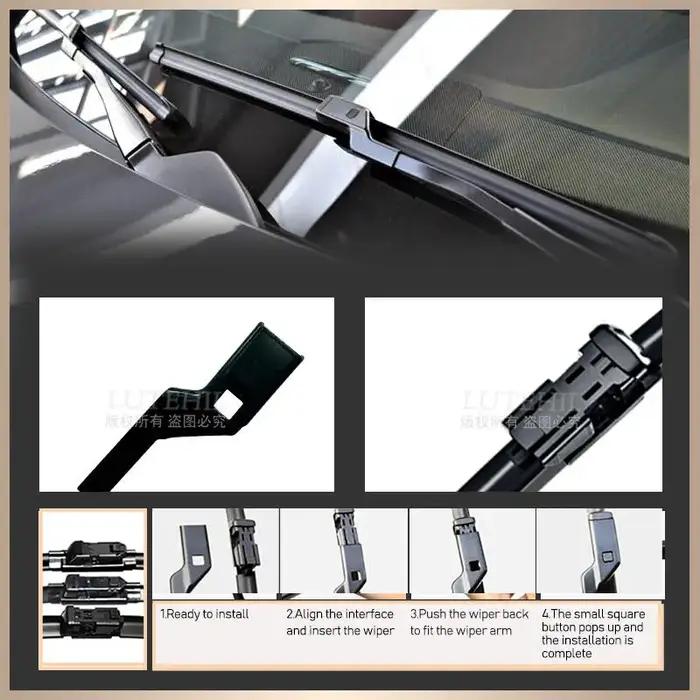 Pour Toyota Avensis MK3 2009-2018 2010 2011 2012 2013 2014 balais d'essuie-glace avant pare-brise br