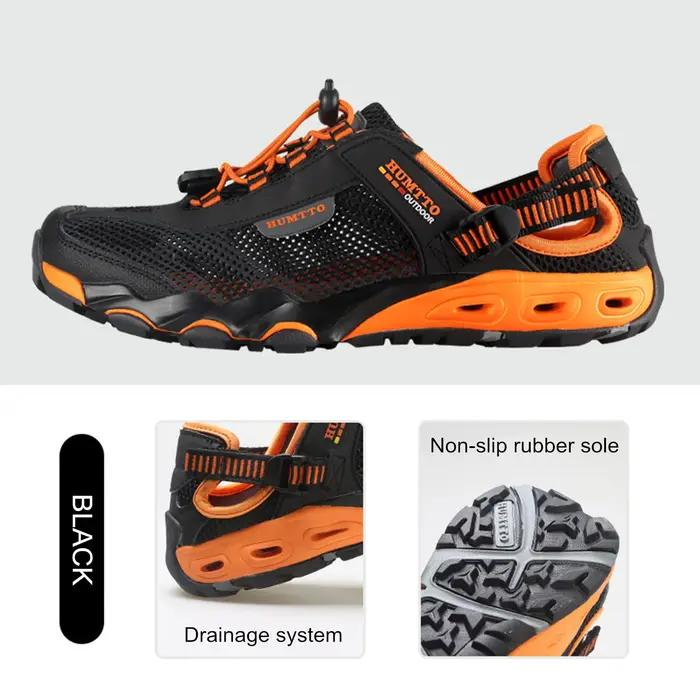 Chaussures de randonnée HUMTTO pour homme et femme baskets de trekking été robustes et légères pour randonneurs et amoureux de la nature