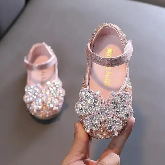 Chaussures simples pour enfants printemps-été, version enfant, chaussures de danse pour filles avec