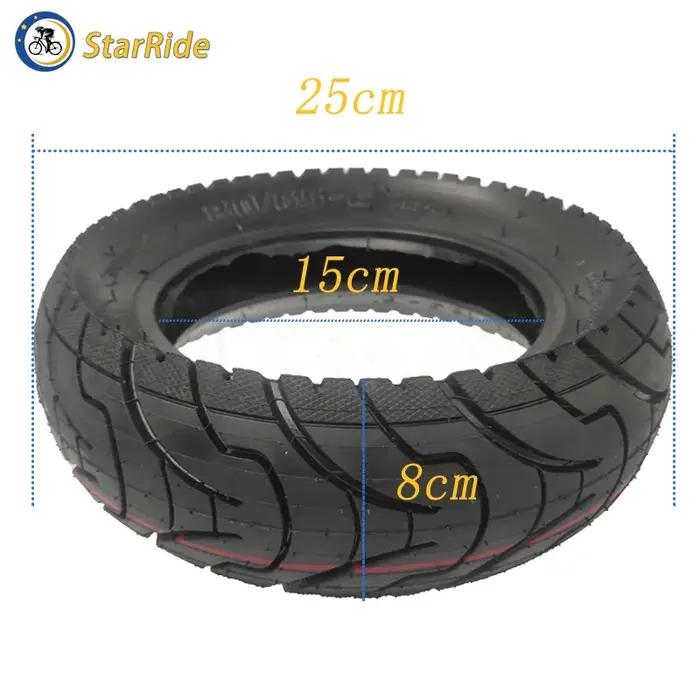 Pneu de 10 pouces, pneu de rue 80 / 65 - 6 10x3.0 pour inokim oxo kugoo M4 G1 dualton Victor Eagle S