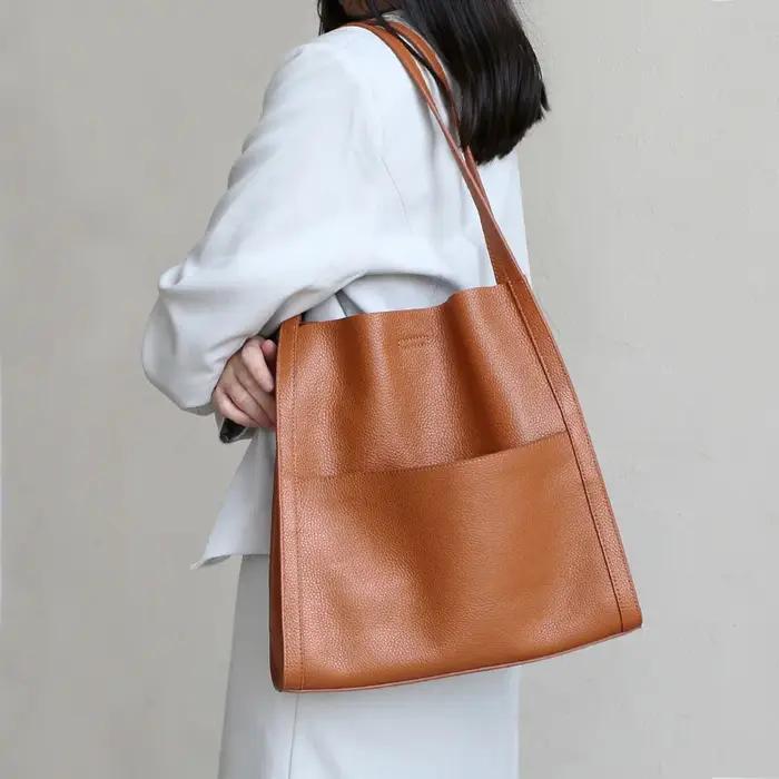 2025 nouvelles femmes sac femme de luxe mode sacs à bandoulière dame doux 100% peau de vache en cuir