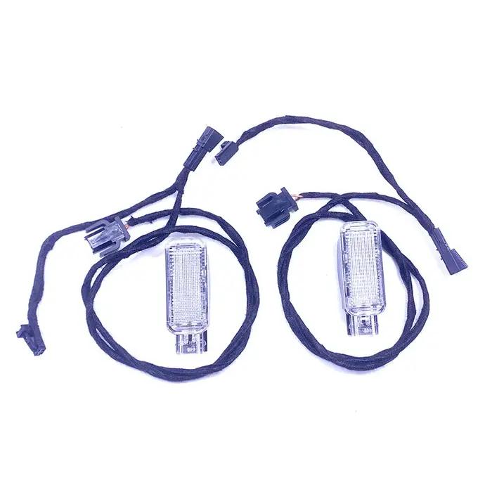Câble de voyant d'avertissement de porte rouge halogène pour intérieur de voiture, mise à niveau du