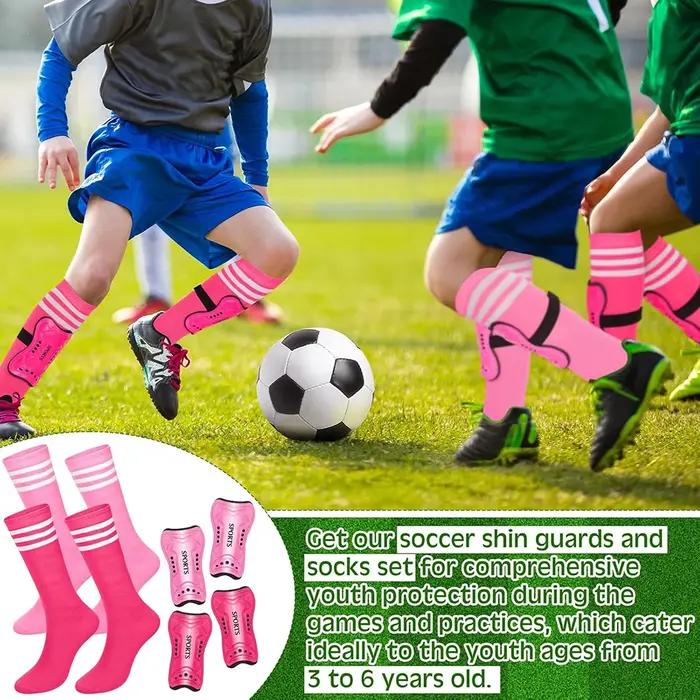 Loogdeel-Planche de protection du tibia de football, ensemble de chaussettes de sport, chaussettes c