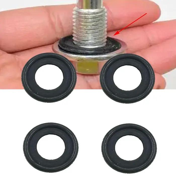 Oil Pan Drain Plug Seal O Ring For Chevrolet Buick Vauxhall GMC Ford Opel Corvette Holden Land Rover