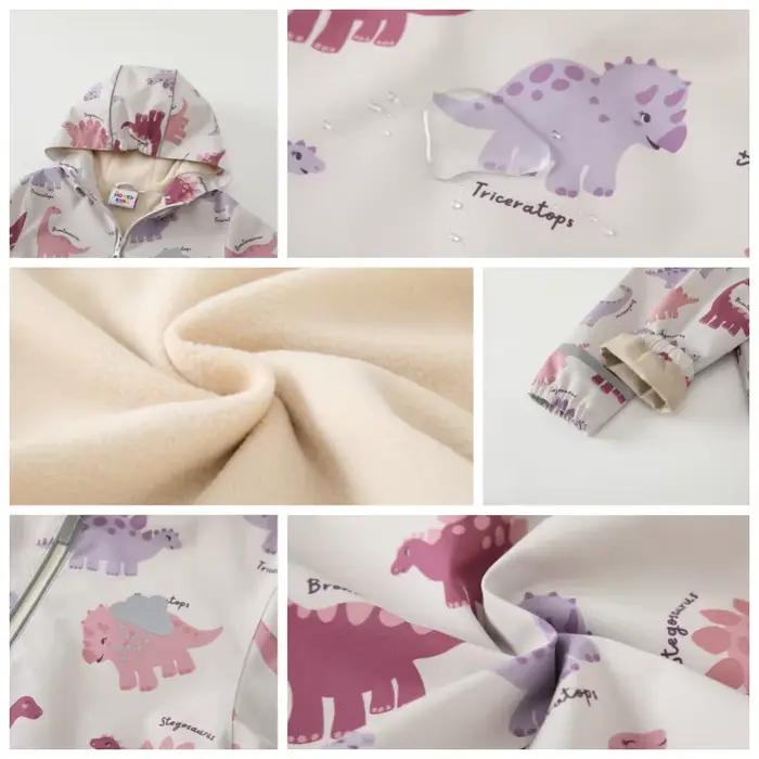HONEYKING ensembles de vêtements pour enfants imperméable costume bébé salopette imperméable pantalo