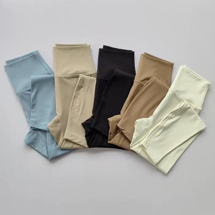 Leggings de Yoga taille haute pour femmes, collants de Sport doux et respirants, pantalons élastique