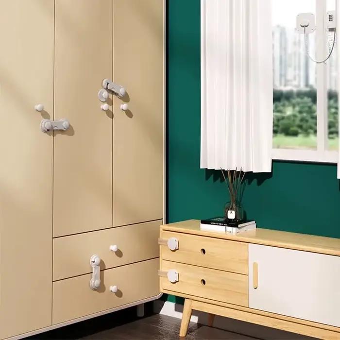 Serrure d'armoire pour bébé, sangle MELLock, serrure de réfrigérateur anti-ouverture pour enfant, pr