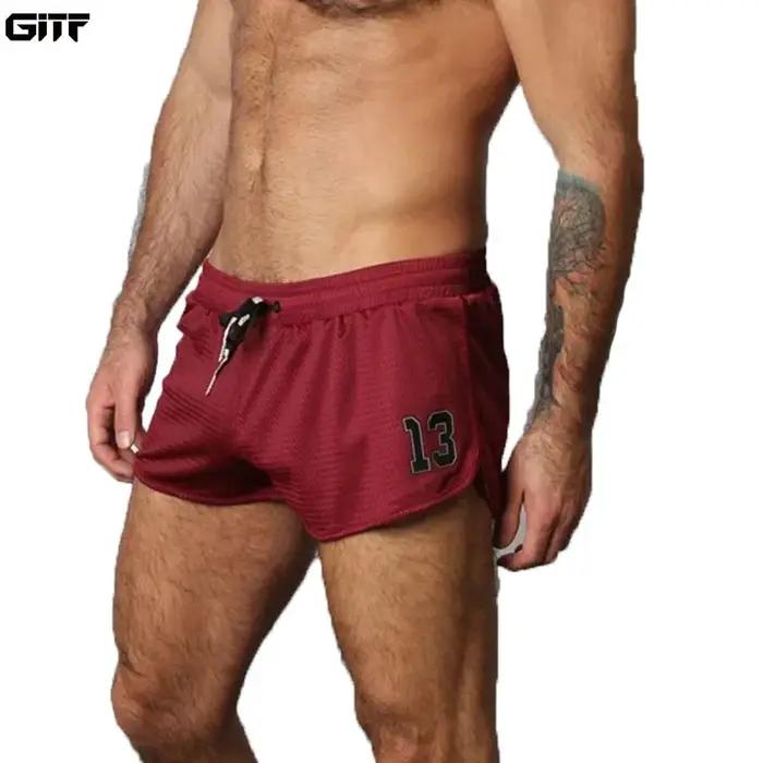 Shorts de course College pour hommes - Séchage rapide pour basket, marathon et fitness