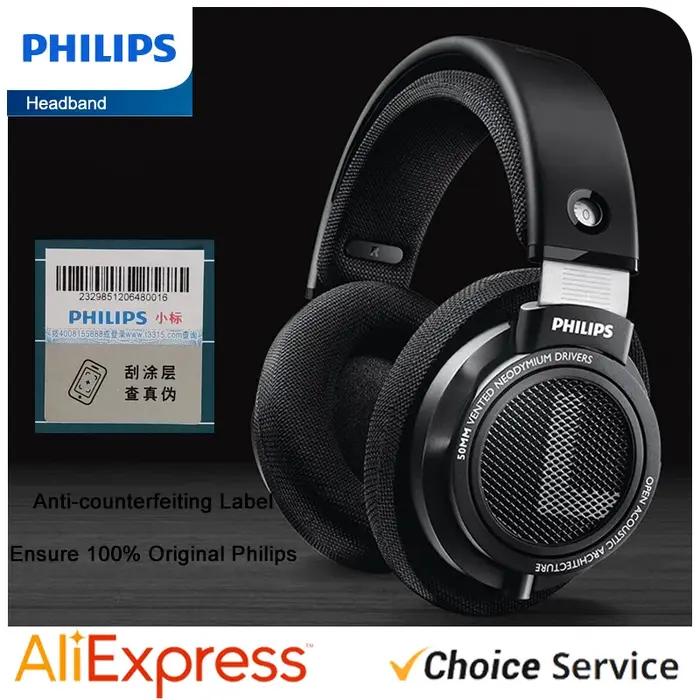 Philips Original SHP9500 casque filaire HiFi stéréo HD micro appel écouteurs sport course casque iPh
