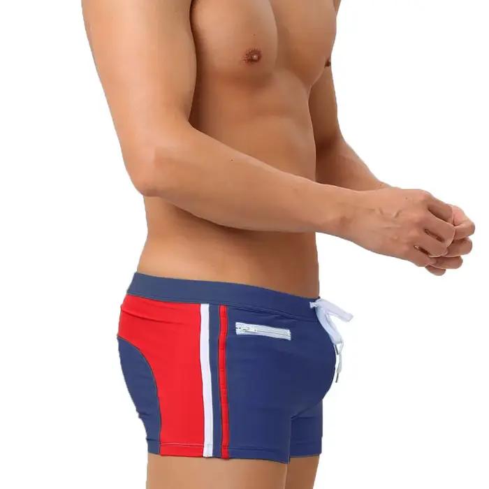 Maillot de bain homme push-up boxer - Short de plage sexy respirant avec poche