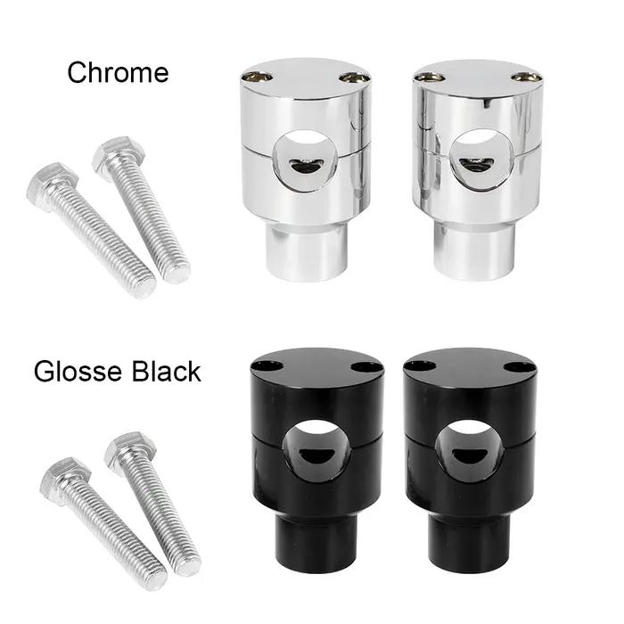 Kit de serrage de support de guidon de moto, 22MM 25MM, pour barres de poignée 1 ''7/8", universel n
