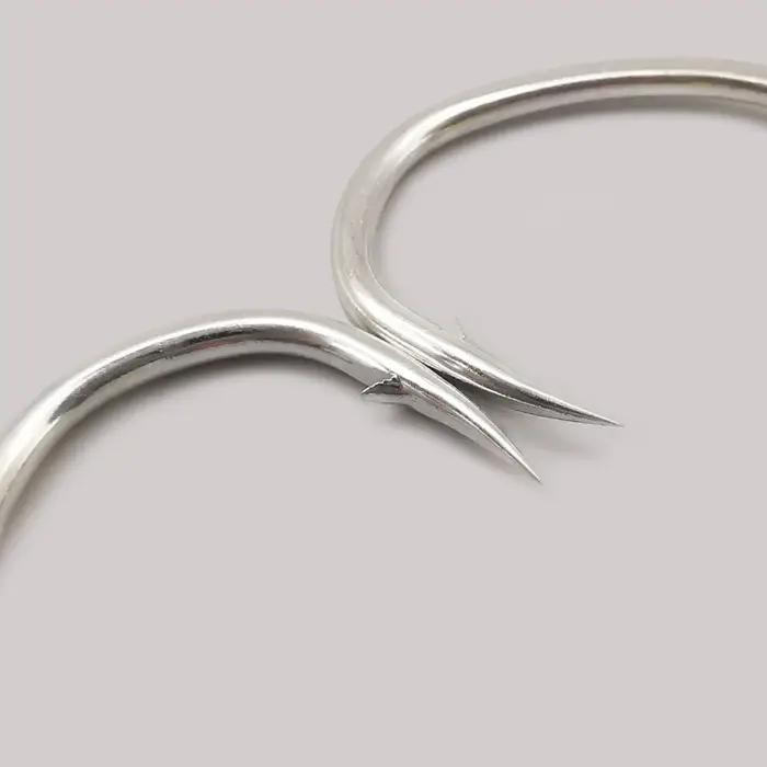 3-SJ – hameçons de pêche à gabarits lent, double assistance, lueur, brème de mer, accessoires de pêc