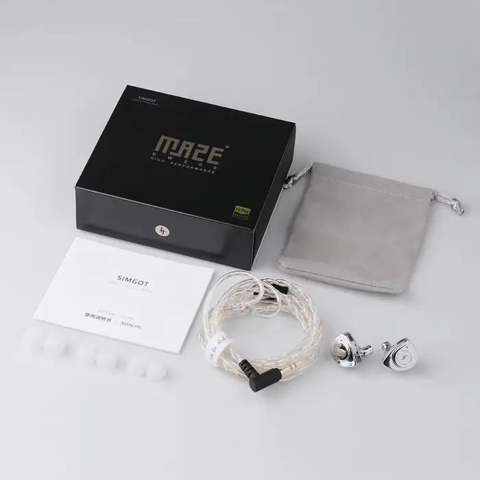 SIMGOT-Écouteurs intra-auriculaires Moo200, 10mm, diaphragme SCP, circuit magnétique et touristes, p